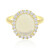 Welo Opal Silver Ring
