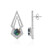 Zilveren oorbellen met Mezezo opalen (de Melo Essence)