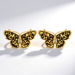 Orecchini in argento con Ambra Baltica (dagen)