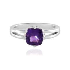 Anello in argento con Ametista Siberiana