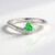 Anello in argento con Lemshuku Tsavorite