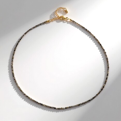 Collana in argento con Diamante Champagne