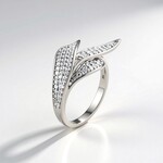 Anello in argento con Zircone (de Melo Essence)