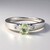 Anello in argento con Prehnite
