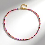 Collana in argento con Opale dell'Etiopia