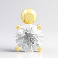 Ciondolo in oro con Zircone (de Melo Gold)