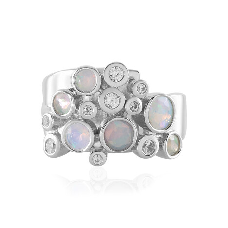 Welo-Opal-Silberring (de Melo)