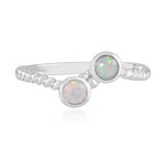 Zilveren ring met Welo-opalen