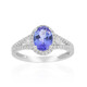 Bague en or et Tanzanite AAA
