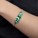 Zilveren armband met een Groene Fluoriet