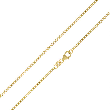 Silber-Ankerkette - 3,06 g - 45 cm - vergoldet