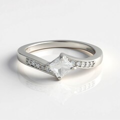 Anello in argento con Zircone