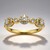 Bague en or et Diamant SI1 (H) (CIRARI)