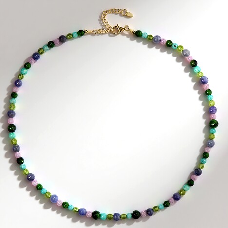 Collana in argento con Kunzite