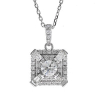 SI2 (H) Diamant-Goldhalskette (CIRARI)