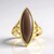 Anello in argento con Quarzo Fumè
