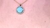 Pendentif en argent et Larimar (KM by Juwelo)