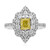 Gelber SI2 Brillant-Goldring (CIRARI)