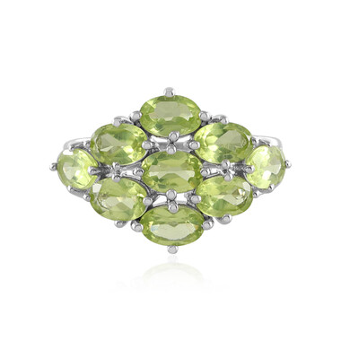 Peridot-Silberring