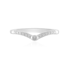 Anello in argento con Diamante I2 (H)