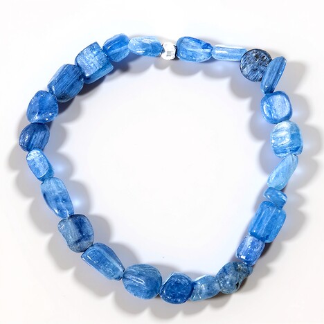 Bracciale in argento con Cianite