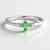 Anello in argento con Lemshuku Tsavorite