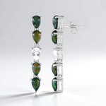 Orecchini in argento con Opale Mezezo