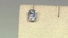 Pendientes en plata con Topacio blanco
