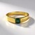 Anello in argento con Grandidierite