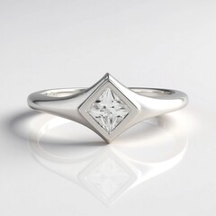 Anello in argento con Zircone