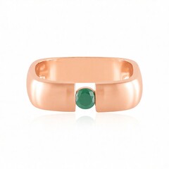 Grüner I2 Brillant-Silberring (de Melo Essence)