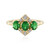 18K Tsavorite Gold Ring