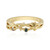 I2 Brillant-Silberring