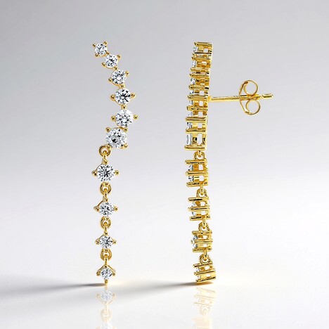 Orecchini in argento con Zircone