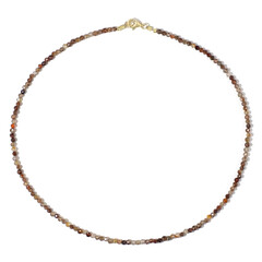 Collier en argent et Zircon Fancy