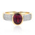 Bague en or et Rubellite (Tenner Diniz)
