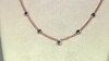 Collar en plata con Topacio azul de Londres (Adela Silber)