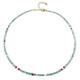 Collana in argento con Smeraldo Zambia (Riya)