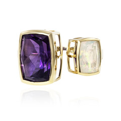 Anello in oro con Ametista Zambiana (de Melo Gold)