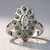 Anello in argento con Diamante I2 (J) (Annette classic)