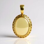 Ciondolo in oro con Opale di Welo AAA (CUSTODANA)