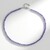 Collana in argento con Tanzanite