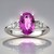 Anello in oro con Zaffiro Rosa (CIRARI)