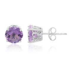 Amethyst-Silberohrringe