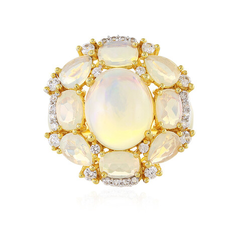 Anillo en plata con Ópalo de Welo