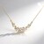 Collier en argent et Topaze blanche