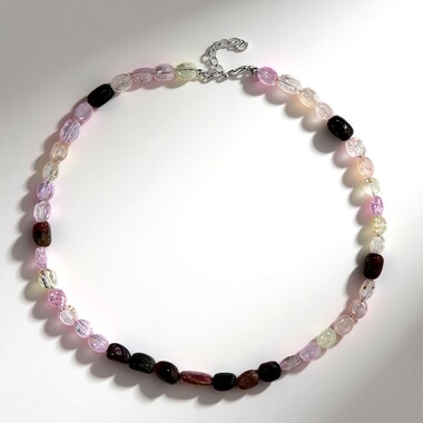 Collar en plata con Cuncita de Brasil