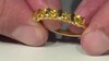 Anillo en plata con Escapolita
