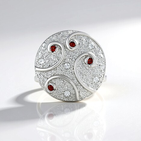Anello in argento con Zircone (MONOSONO COLLECTION)