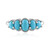 Bague en argent et Turquoise Sleeping Beauty